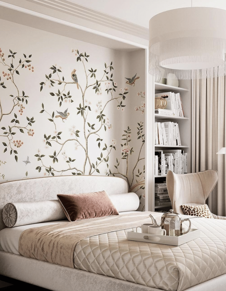 Design Highlight: Chinoiserie Wallpaper COCOCOZY